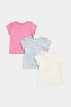 Load image into Gallery viewer, Mothercare Flower T-Shirts - 3 Pack
