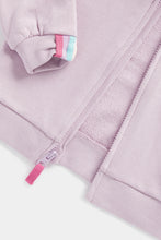Load image into Gallery viewer, Mothercare Pink Cat Zip-Up Hoody
