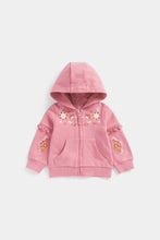 Load image into Gallery viewer, Mothercare Pink Embroidered Hoody
