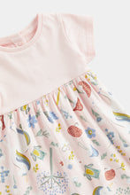 Load image into Gallery viewer, Mothercare Pink Enchanted Twofer Dress
