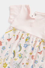 Load image into Gallery viewer, Mothercare Pink Enchanted Twofer Dress
