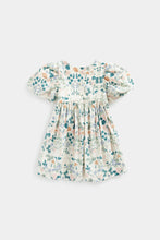 Load image into Gallery viewer, Mothercare Floral Puff-Sleeved Dress
