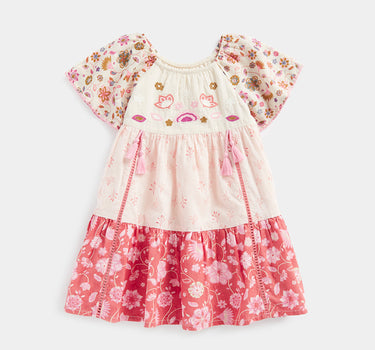 Mothercare Floral Tiered Dress