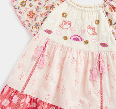 Mothercare Floral Tiered Dress