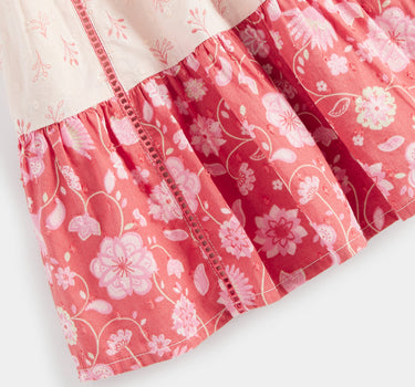 Mothercare Floral Tiered Dress