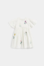 Load image into Gallery viewer, Mothercare White Embroidered Dress

