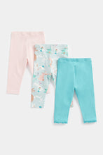 Load image into Gallery viewer, Mothercare Nature Leggings - 3 Pack
