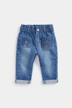 Load image into Gallery viewer, Mothercare Paperbag Denim Jeans
