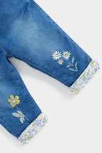 Load image into Gallery viewer, Mothercare Lined Paperbag Denim Jeans
