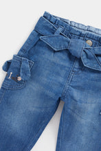 Load image into Gallery viewer, Mothercare Bunny Jeans with Belt
