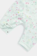 Load image into Gallery viewer, Mothercare Floral Dungarees and Bodysuit Set
