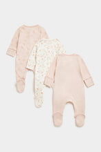 Load image into Gallery viewer, Mothercare My First Mouse All-In-Ones - 3 Pack

