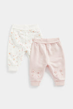 Load image into Gallery viewer, Mothercare My First Pink Mouse Joggers - 2 Pack
