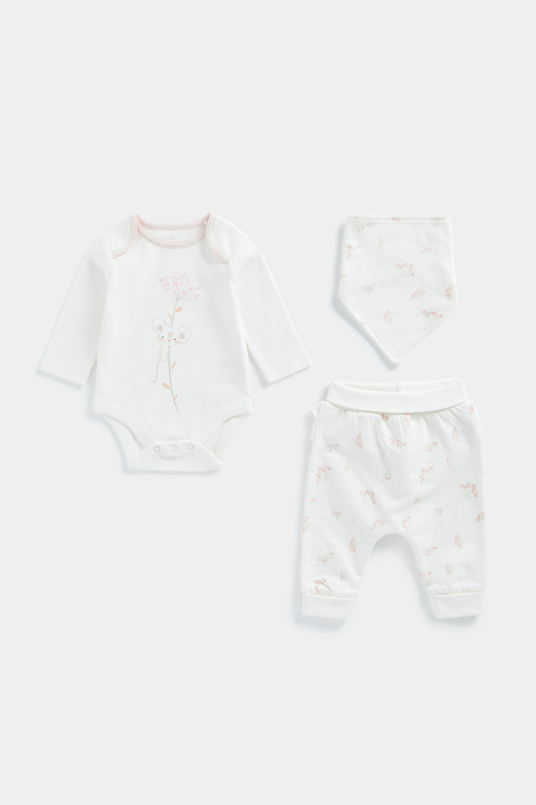 Mothercare My First 3-Piece Baby Outfit Set