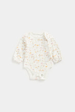 Load image into Gallery viewer, Mothercare Cord Pinny Dress, Bodysuit and Tights Set
