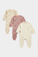 Load image into Gallery viewer, Mothercare Sleepsuit - 3 Pack
