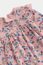 Load image into Gallery viewer, Mothercare Floral Frill Romper Dress
