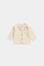 Load image into Gallery viewer, Mothercare Floral Knitted Cardigan
