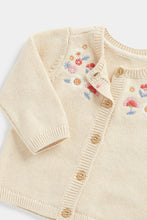 Load image into Gallery viewer, Mothercare Floral Knitted Cardigan
