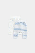 Load image into Gallery viewer, Mothercare My First Bear Joggers - 2 Pack
