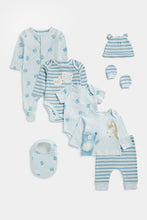 Load image into Gallery viewer, Mothercare My First Blue 8-Piece Set
