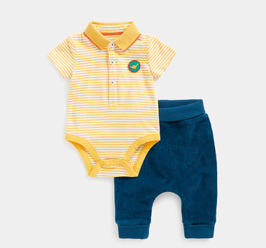 Mothercare Dinosaur Bodysuit and Jogger Set