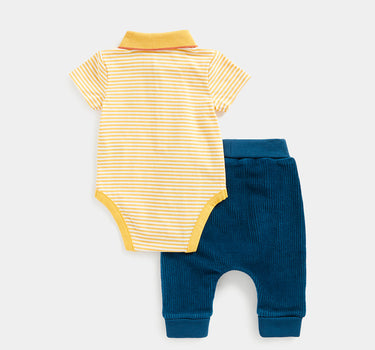 Mothercare Dinosaur Bodysuit and Jogger Set