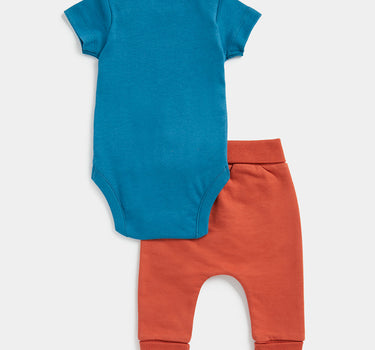 Mothercare Dinosaur Bodysuit and Jogger Set