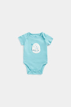 Load image into Gallery viewer, Mothercare Dinosaur Short-Sleeved Baby Bodysuit
