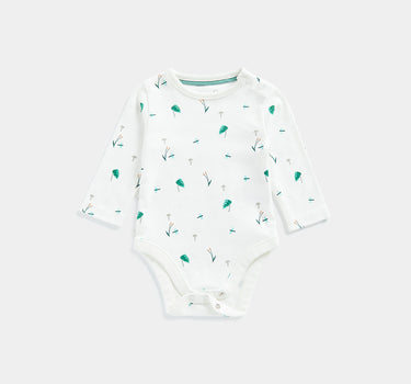 Mothercare Denim Dungaree and Long Sleeve Bodysuit