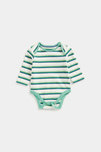 Load image into Gallery viewer, Mothercare Green Frog Cord Dungaree Set
