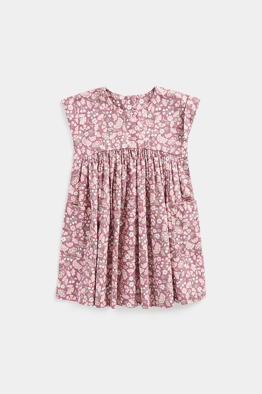 Mothercare Pink Floral Woven Dress