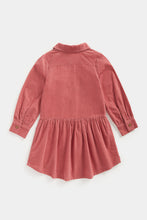 Load image into Gallery viewer, Mothercare Coral Cord Shirt Dress
