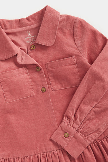 Mothercare Coral Cord Shirt Dress