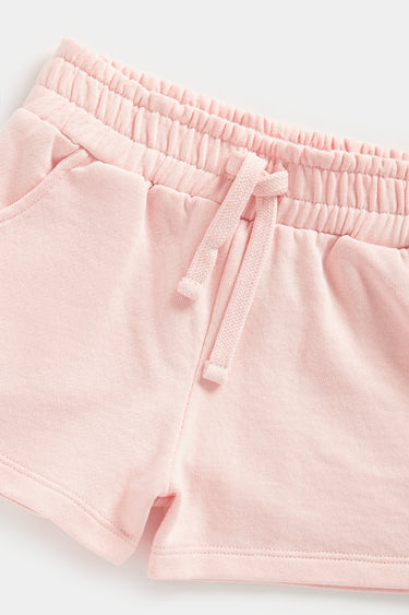 Mothercare Pink Sweat Top and Shorts Set