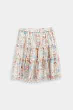 Load image into Gallery viewer, Mothercare Floral Mesh Skirt
