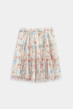 Load image into Gallery viewer, Mothercare Floral Mesh Skirt

