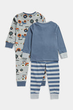 Load image into Gallery viewer, Mothercare Tractor Pyjamas - 2 Pack
