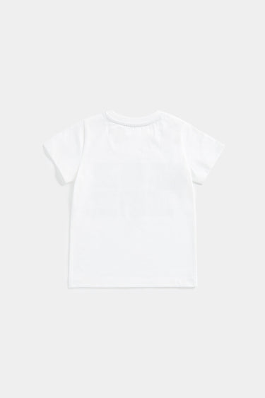 Mothercare White Football T-Shirt