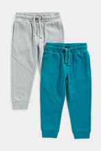 Load image into Gallery viewer, Mothercare Grey and Teal Joggers - 2 Pack
