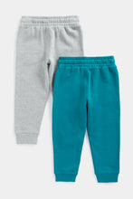 Load image into Gallery viewer, Mothercare Grey and Teal Joggers - 2 Pack
