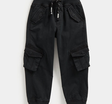 Mothercare Black Cargo Trousers