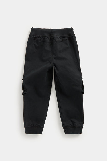 Mothercare Black Cargo Trousers