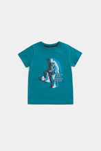 Load image into Gallery viewer, Mothercare Green Footballer T-Shirt
