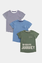 Load image into Gallery viewer, Mothercare Multi T-Shirts - 3 Pack
