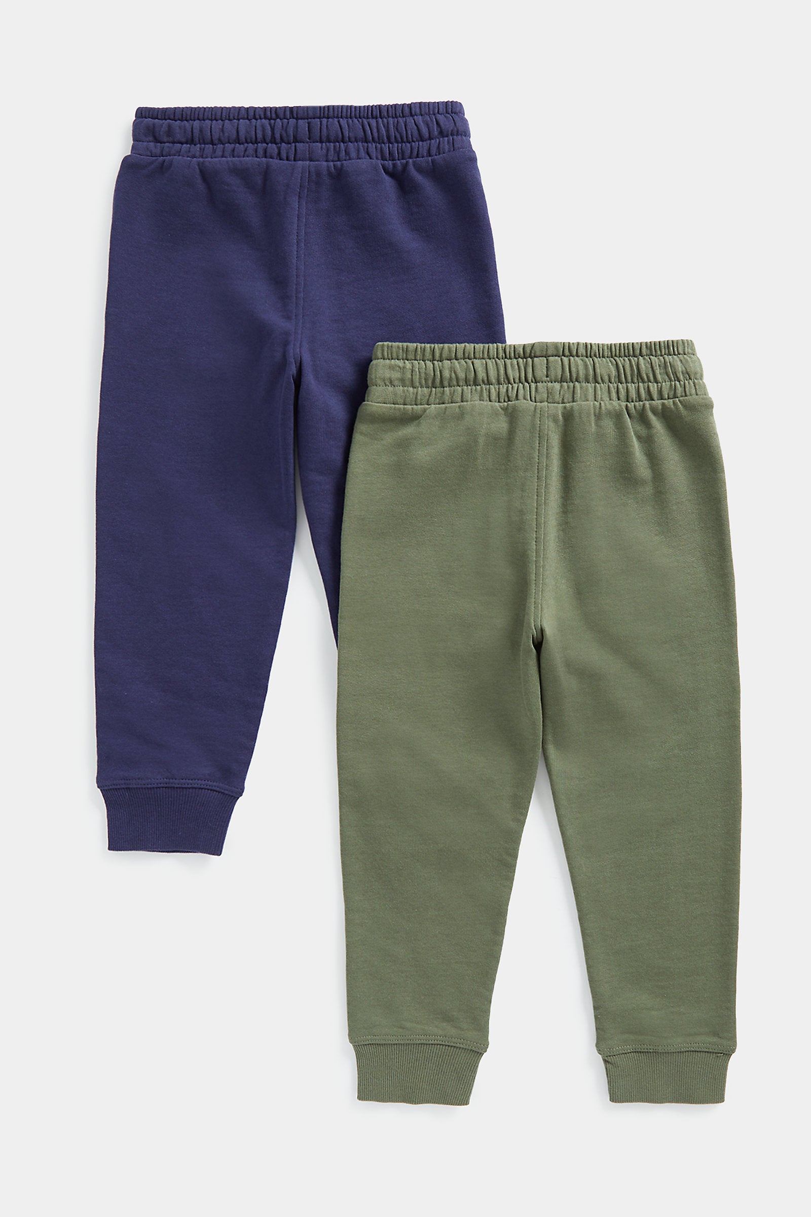 Mothercare Navy and Khaki Joggers - 2 Pack