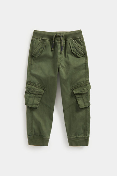 Mothercare Khaki Cargo Trousers