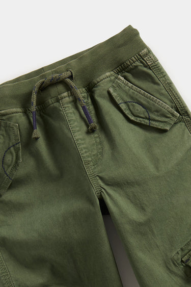 Mothercare Khaki Cargo Trousers