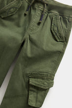 Load image into Gallery viewer, Mothercare Khaki Cargo Trousers
