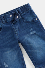 Load image into Gallery viewer, Mothercare Denim Rip-and-Repair Shorts
